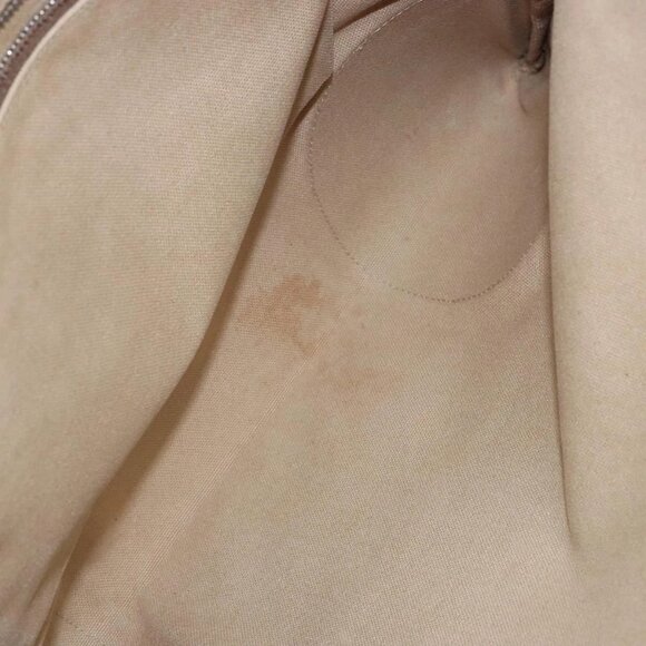 PRADA Tote Bag Canvas Beige Auth 137463 - Picture 11 of 16